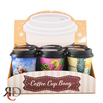 WATER PIPE PRINTED COFFEE CUP PR850 1CT